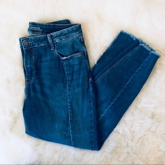 Medium-wash Rockstar Jeans with Detail Front - Picture 1 of 4